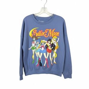 Sailor Moon Blue Graphic Sweater